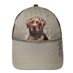 Dog Slideback Hat Brown One Size Embroidered Field Finest Cabela's